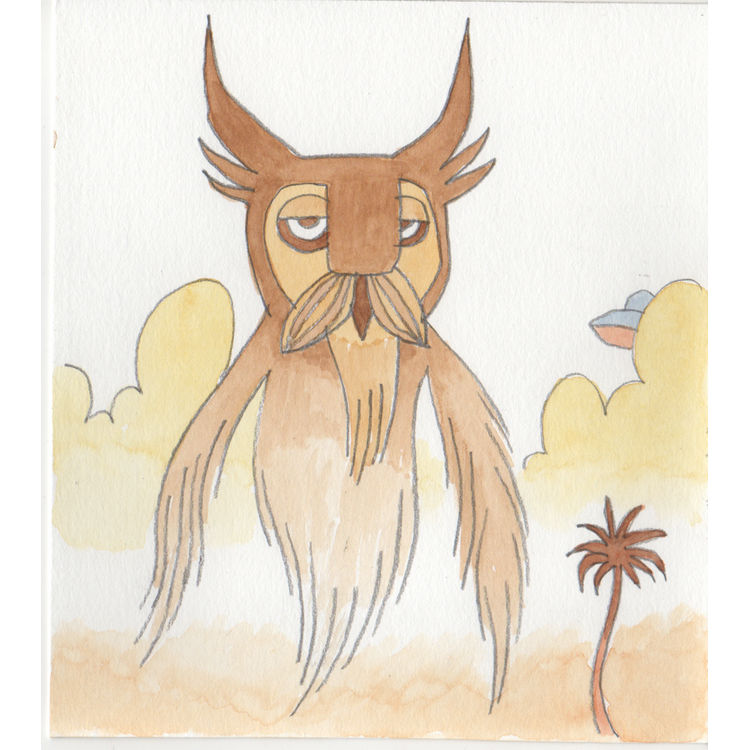 owlman by Pete Fowler