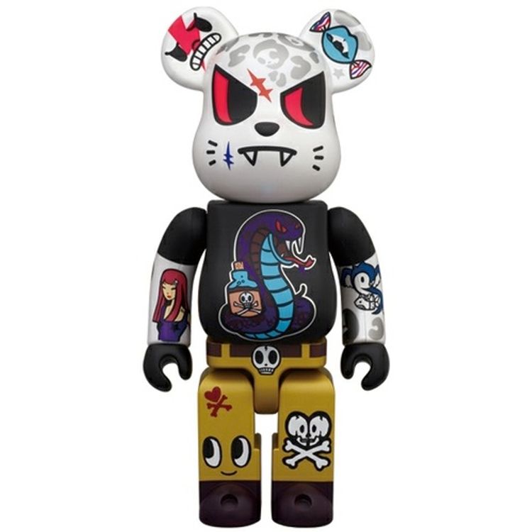 BWWT Be@rbrick Tokidoki - 400% by Tokidoki (Simone Legno)