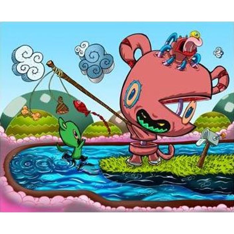 Micci Tease Print by ESC Toy (Erick Scarecrow)