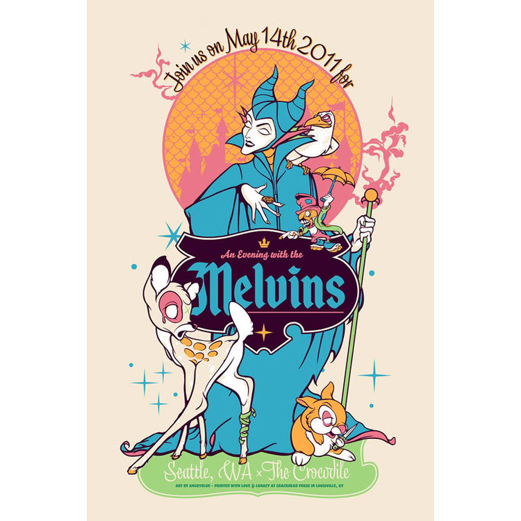 Melvins - Seatlle, WA, 2011 by AngryBlue (Justin Kamerer)