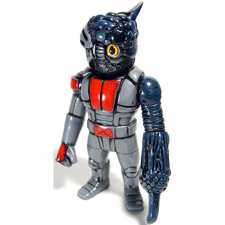 Chaos Trooper - Pearly Grey w/ Red by Real X Head (Mori Katsura)