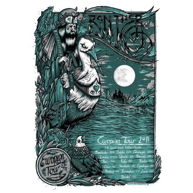 Bon Iver - European Tour 2011 by Drew Millward