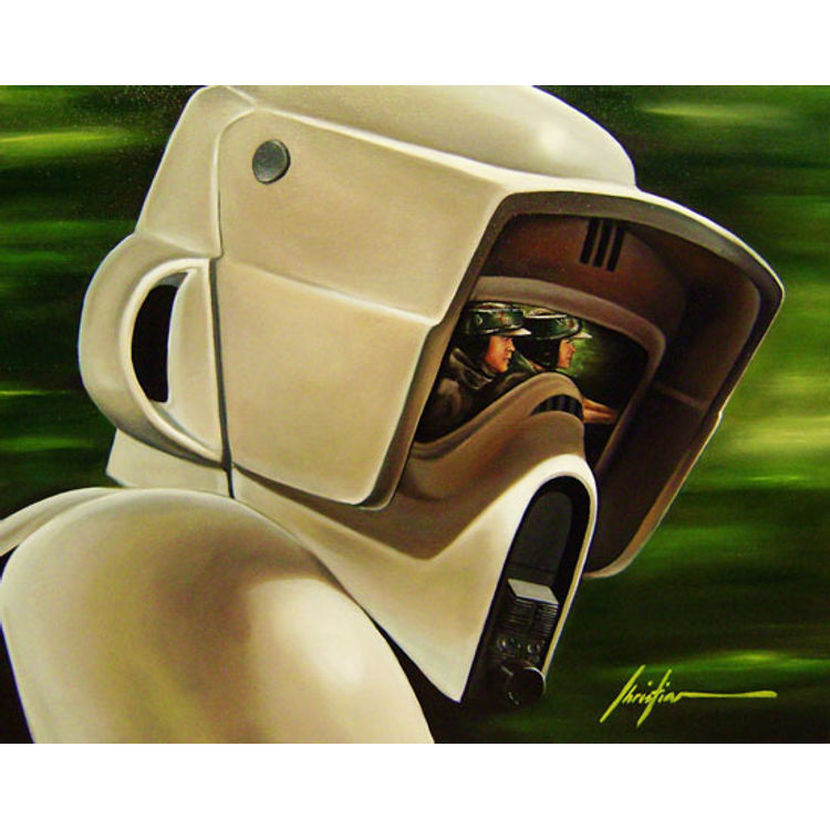 Biker Scout by Christian Waggoner
