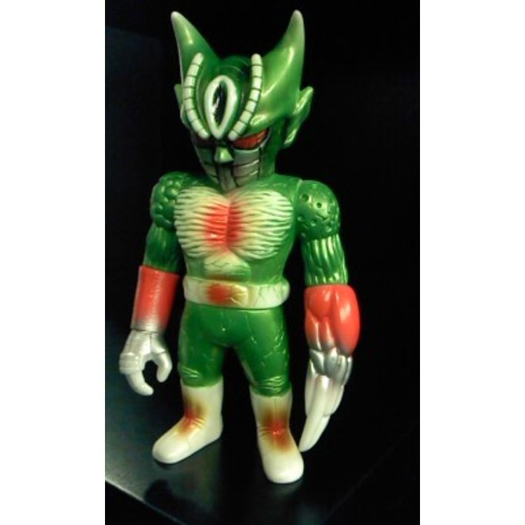 Evil Bat Man - Green on Glow by Real X Head (Mori Katsura)