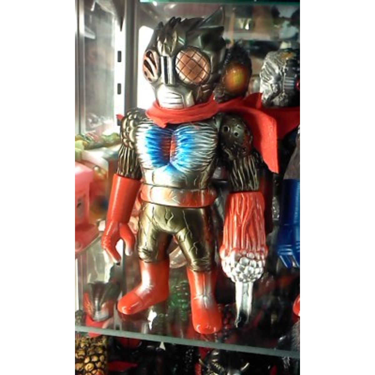 Chaosman X - Red, Bronze & Blue