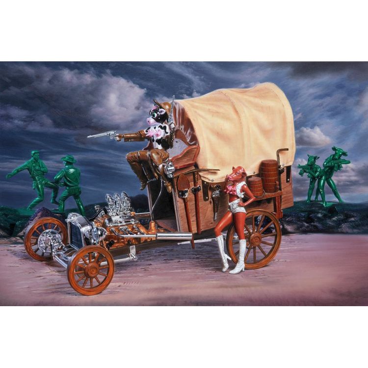 Cowgirl hotrod by Ron English