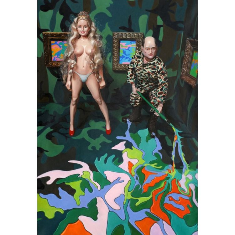 Action Jackson & Bauhaus by Ron English