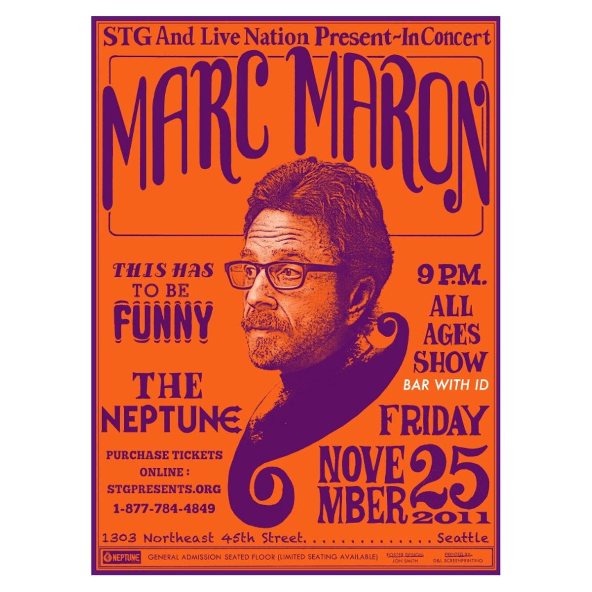 Marc Maron - Seattle, WA 2011