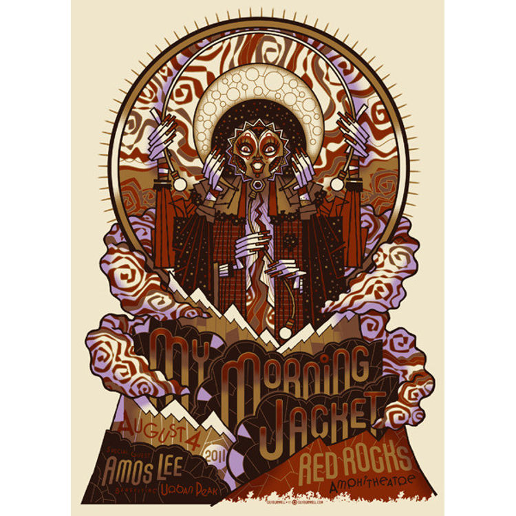 My Morning Jacket - Redrocks 2011 by Guy Burwell