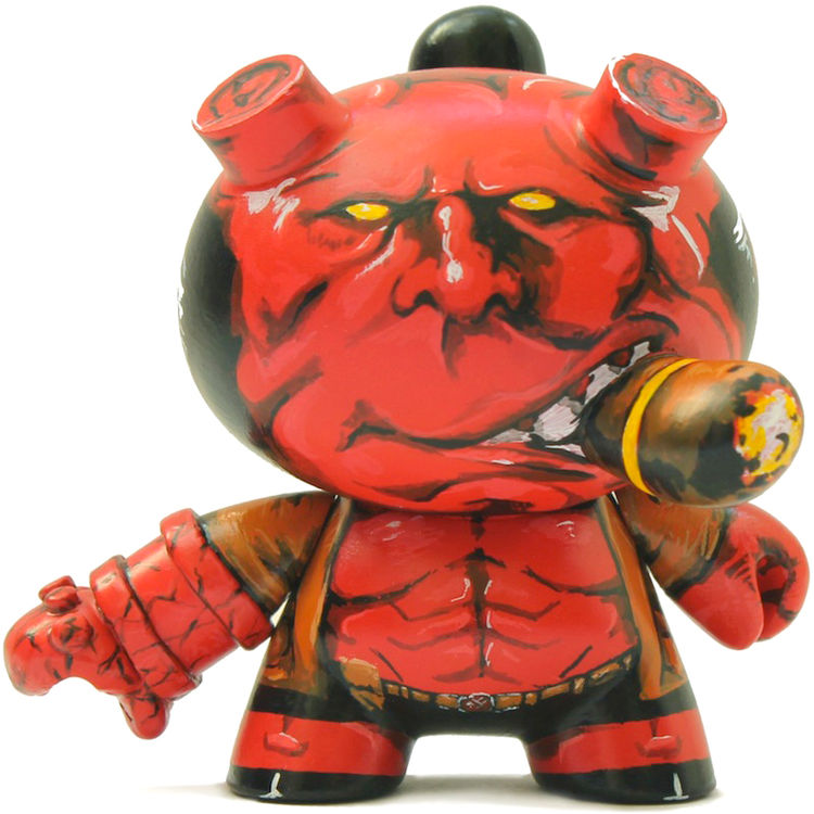 Hellboy dunny by Michal Miszta