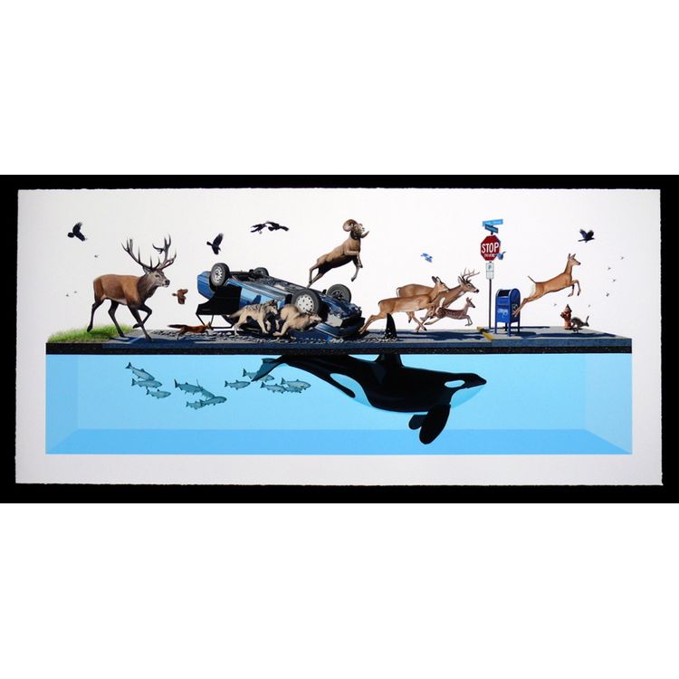 Stampede by Josh Keyes