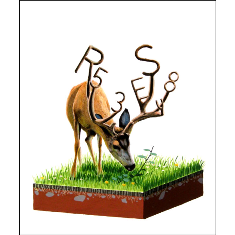 The Magician's Garden III by Josh Keyes