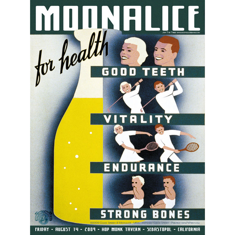 Moonalice For Health by Chuck Sperry