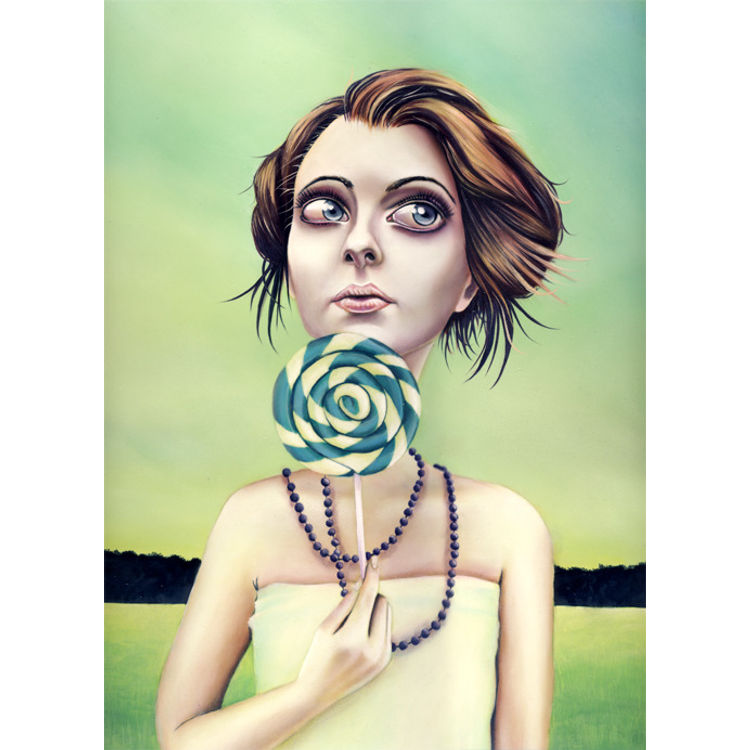 While Doing Her Bidding, A Charlatan Hissing. She Inspired My Secrets With A Clattering Chattering by Patrick Fatica
