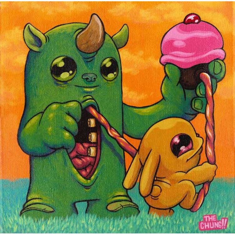 A Cupcake Monster is STILL A Monster by The Chung (Dave Chung)