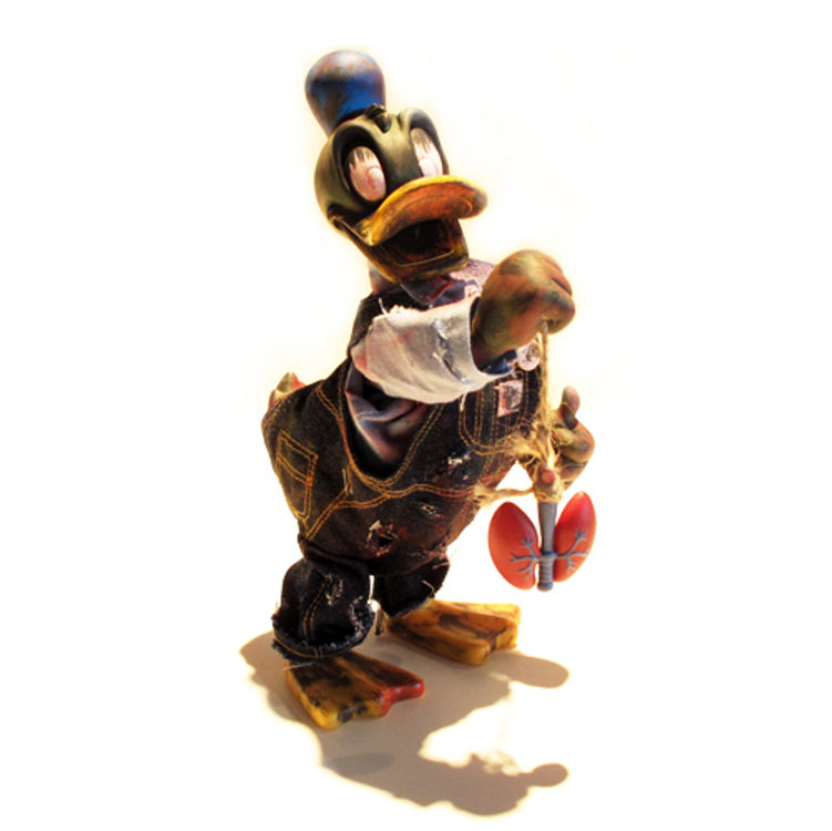 Donal Duck Zombie B by Keithing (Keith Poon)