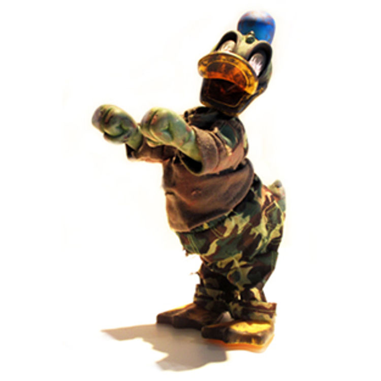 Donald Duck Green Camo by Keithing (Keith Poon)
