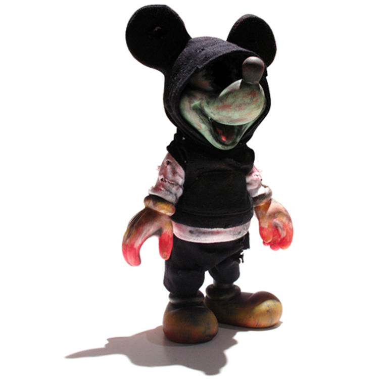 Mickey Mouse Zombie W/ Hoodie by Keithing (Keith Poon)