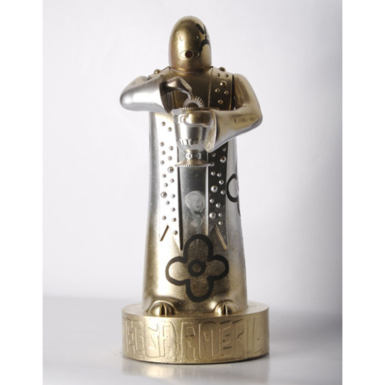 Communion Priest 0125 by Mark Gonzales