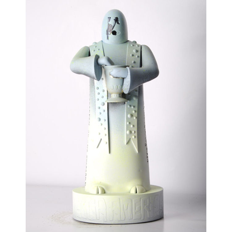 Communion Priest 0210 by Mark Gonzales