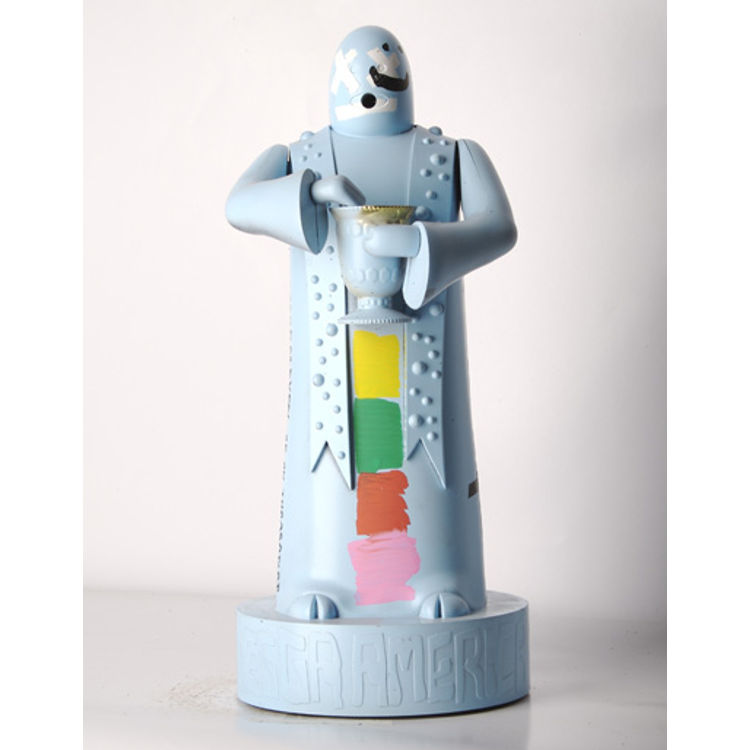 Communion Priest 0211 by Mark Gonzales