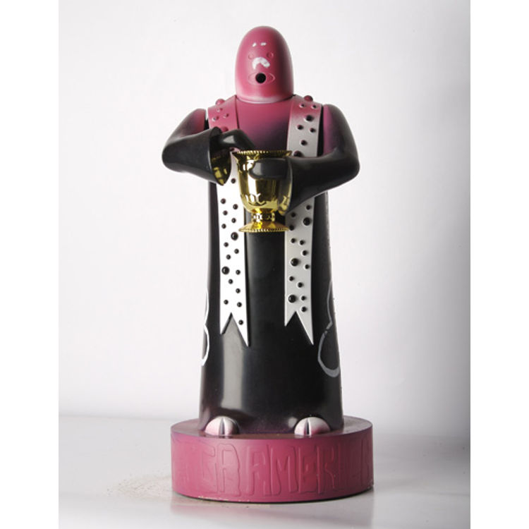Communion Priest 0213 by Mark Gonzales