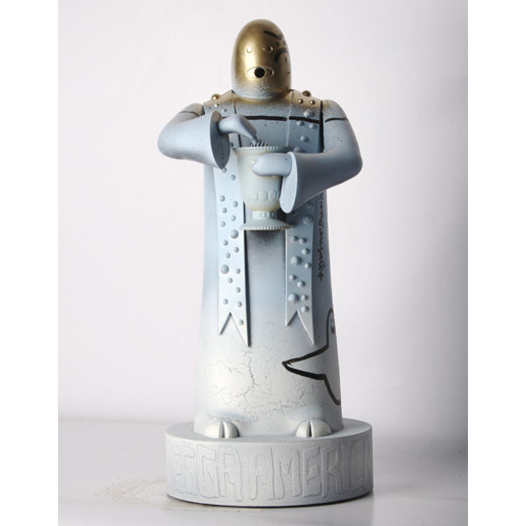 Communion Priest 0215 by Mark Gonzales