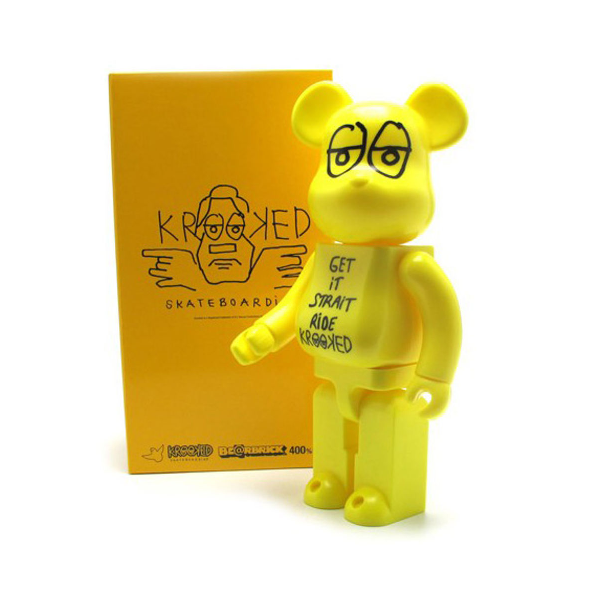 Be@rbrick Krooked Skateboarding – 400%