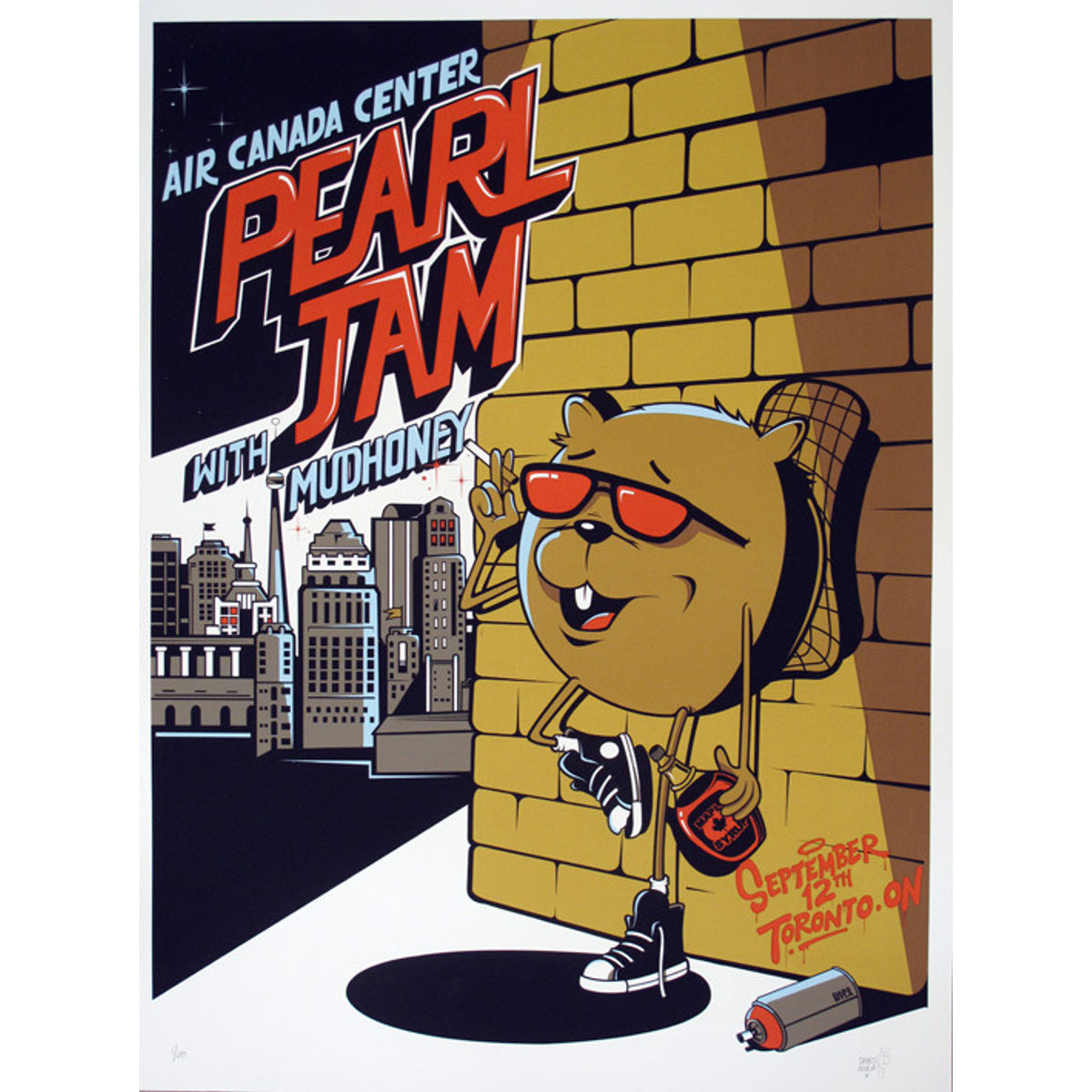 Pearl Jam/Mudhoney Toronto 2011 - Blue Variant