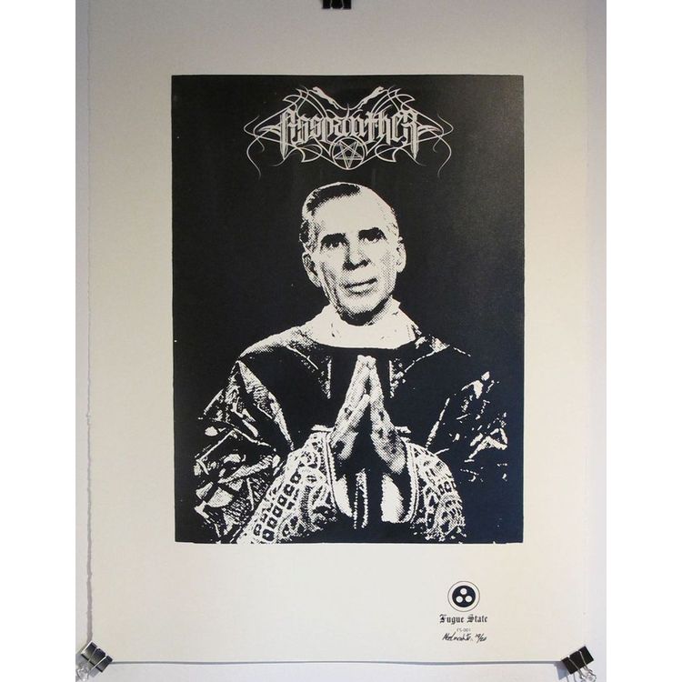 Asspanther Eucharism Poster by Abe Lincoln Jr.