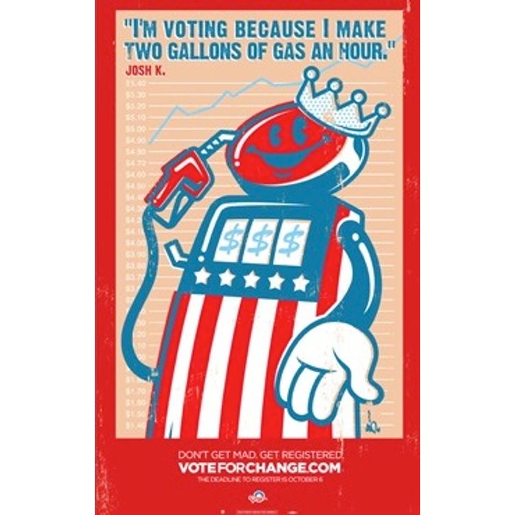 Working For Gas by Tristan Eaton