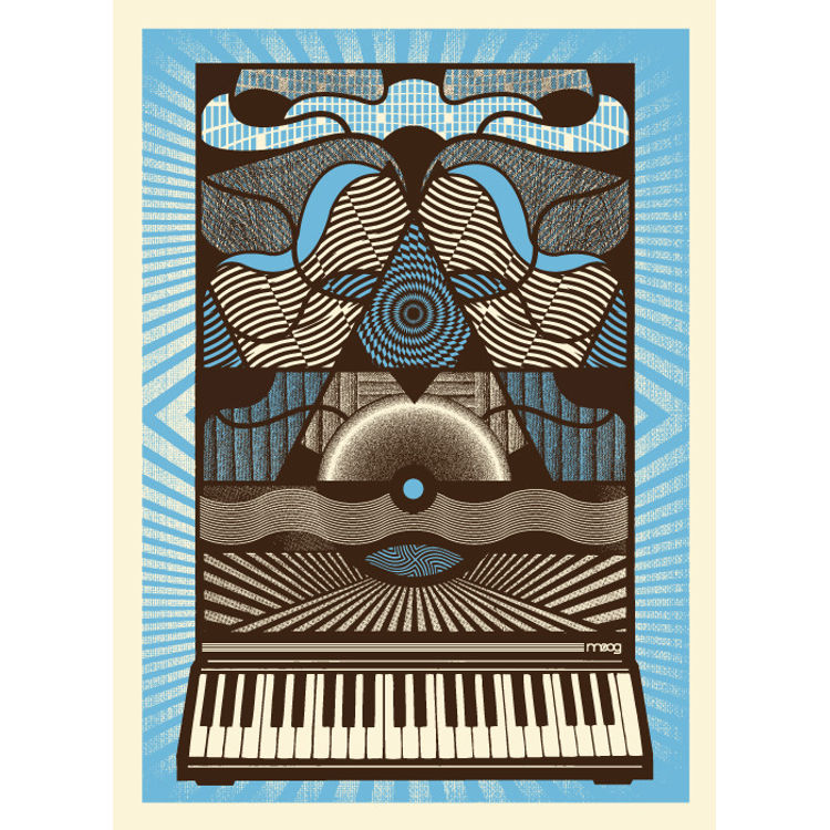 Moogadelica by Status Serigraph (Justin Helton)