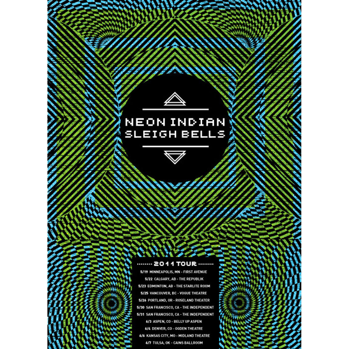 Neon Indian/Sleigh Bells - 2011 Tour