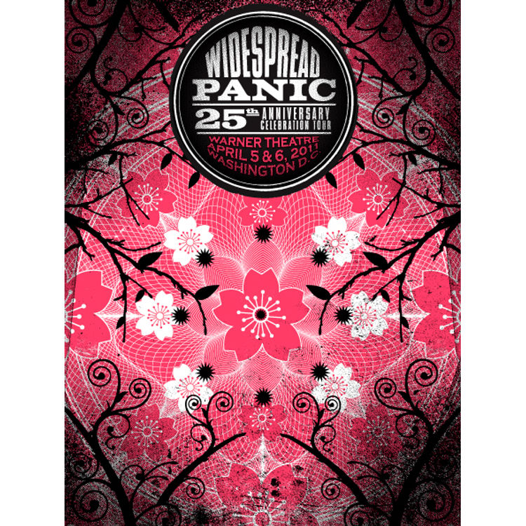 Widespread Panic - Washington D.C. 2011 by Status Serigraph (Justin Helton)
