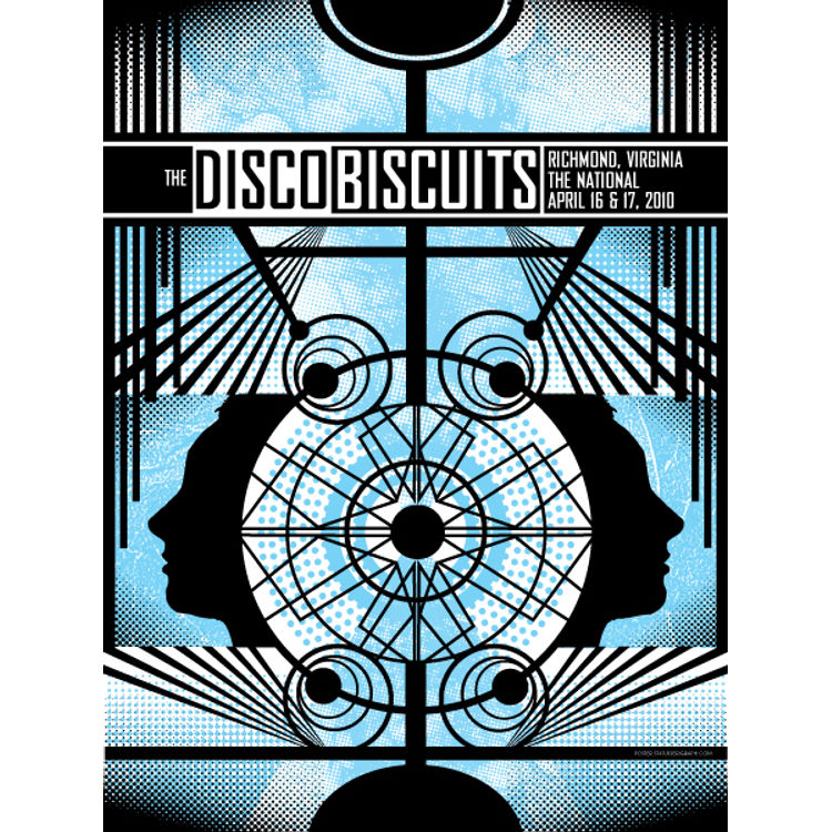 Disco Biscuits - Richmond, VA 2010 by Status Serigraph (Justin Helton)