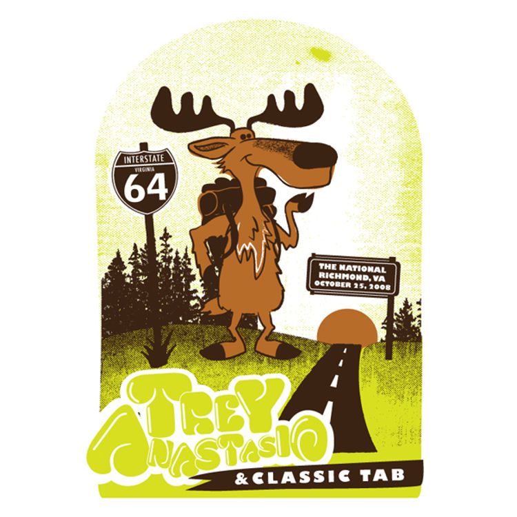 Trey Anastasio - Richmond, VA 2008 by Status Serigraph (Justin Helton)