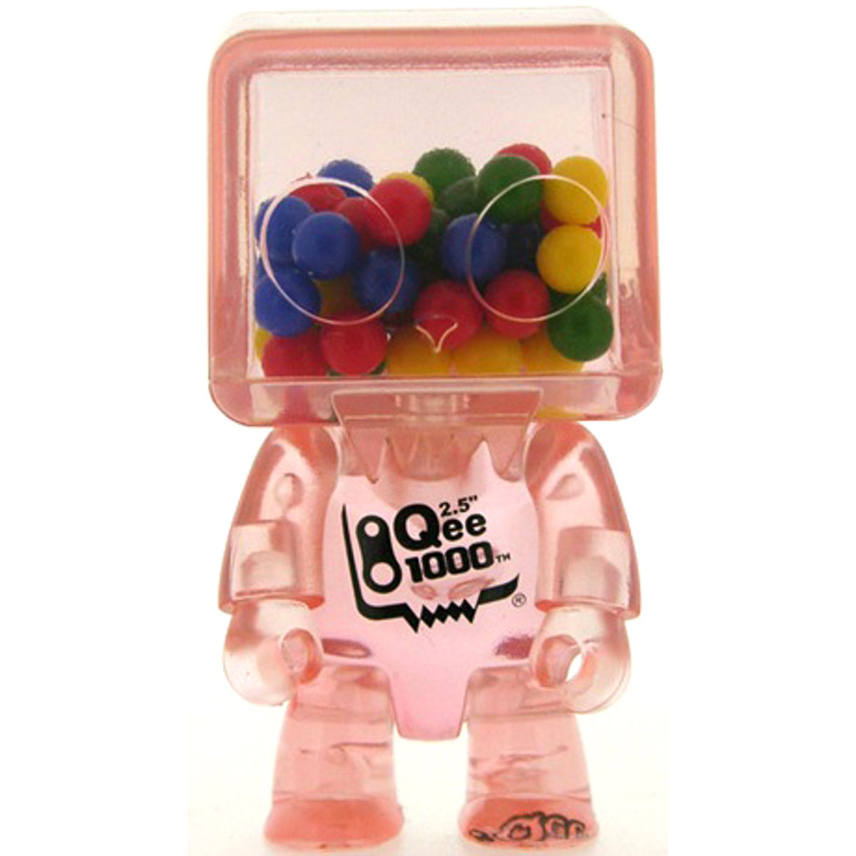 1000th Qee - Clear Pink