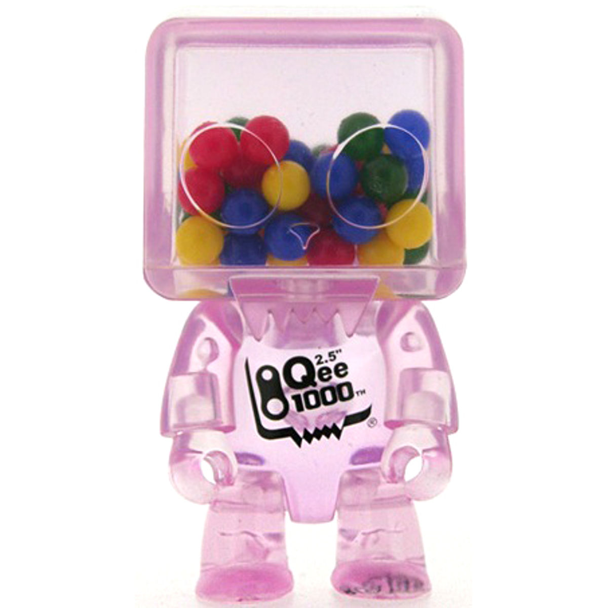 1000th Qee - Clear Purple