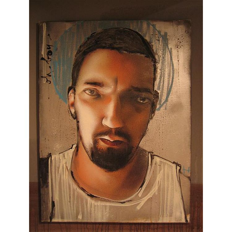 Holy Frank by Herakut