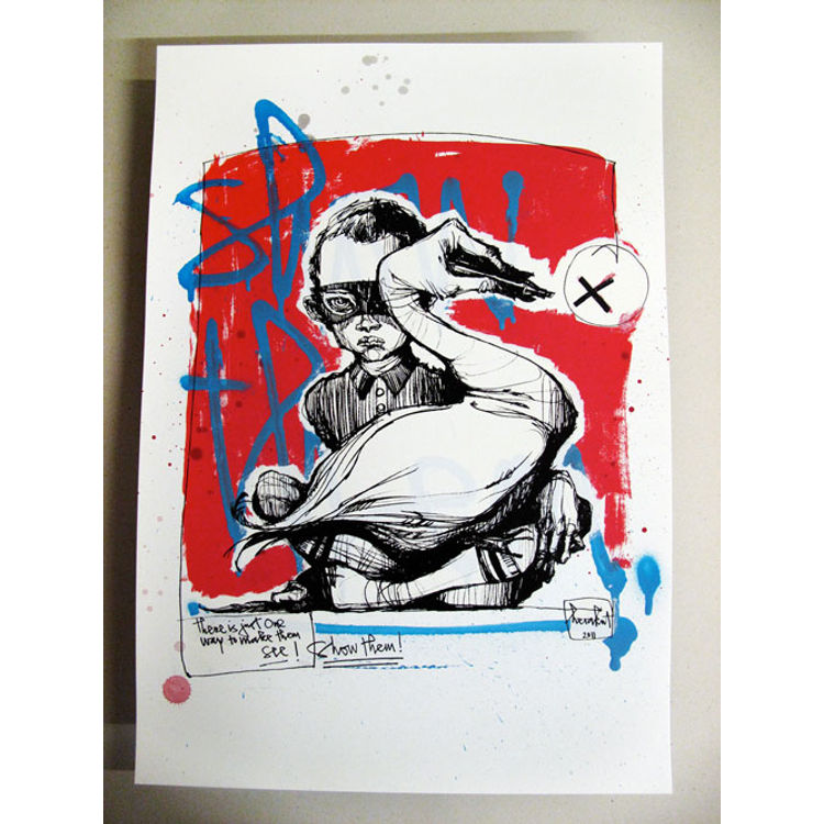 Show Them - Red by Herakut