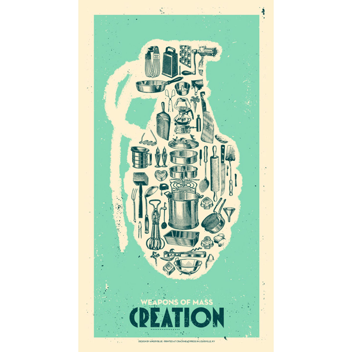 Weapons of Mass Creation: Cooking - Blue