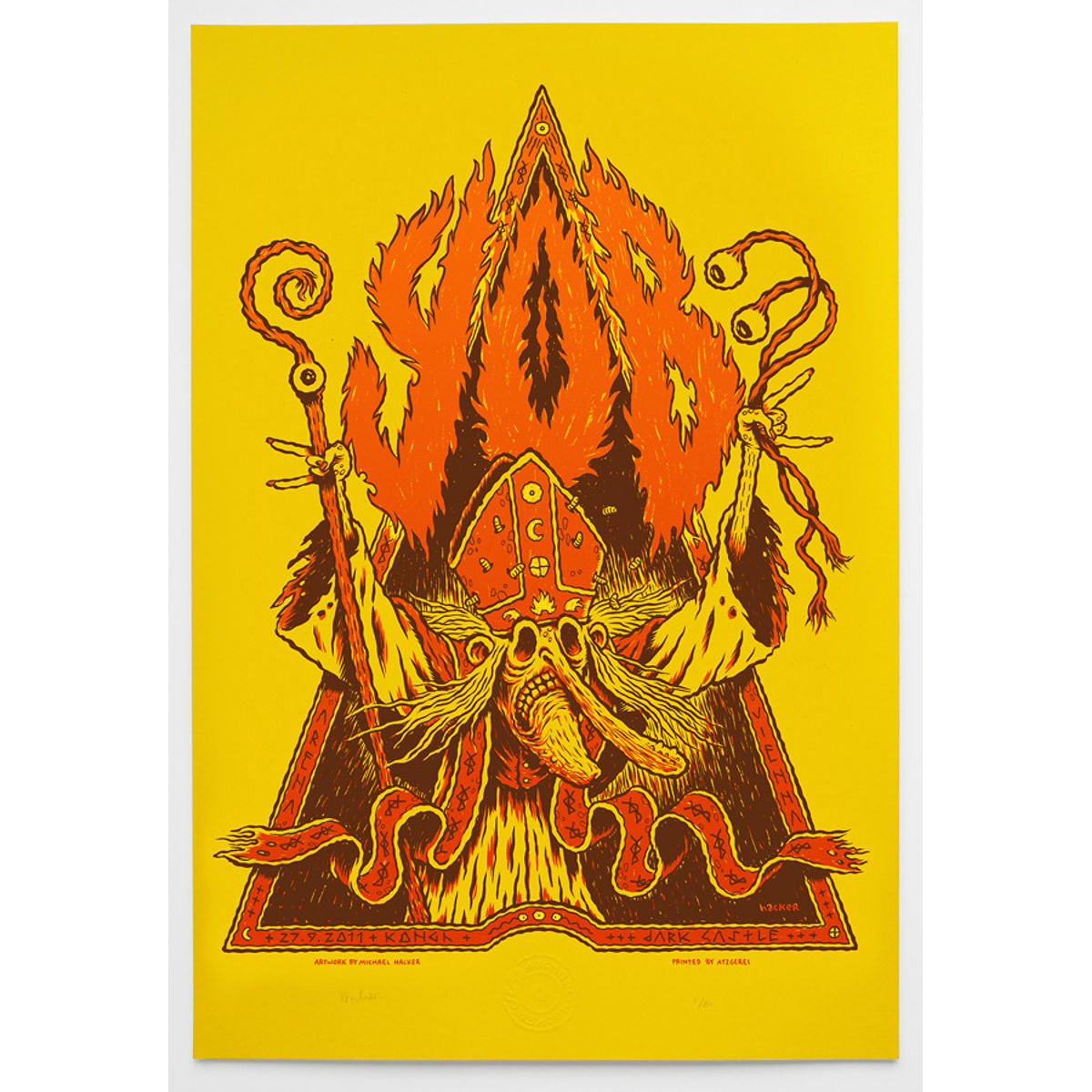 Yob gigposter