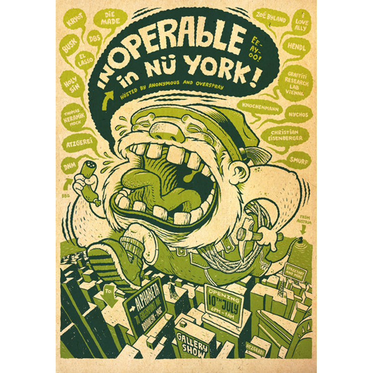 Atzgerei in New York by Michael Hacker