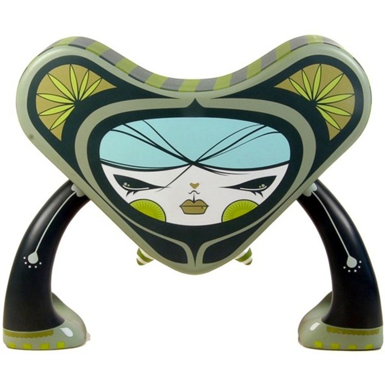 Two Faced A-Type - Blue by Julie West