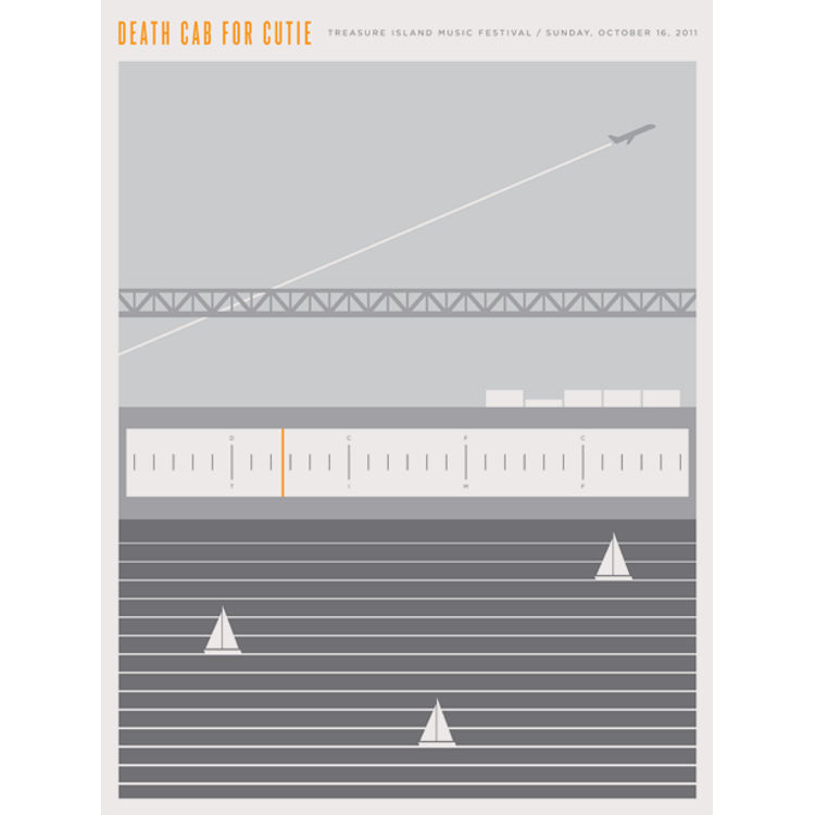 Death Cab For Cutie - Treasure Island Music Festival by The Small Stakes (Jason Munn)