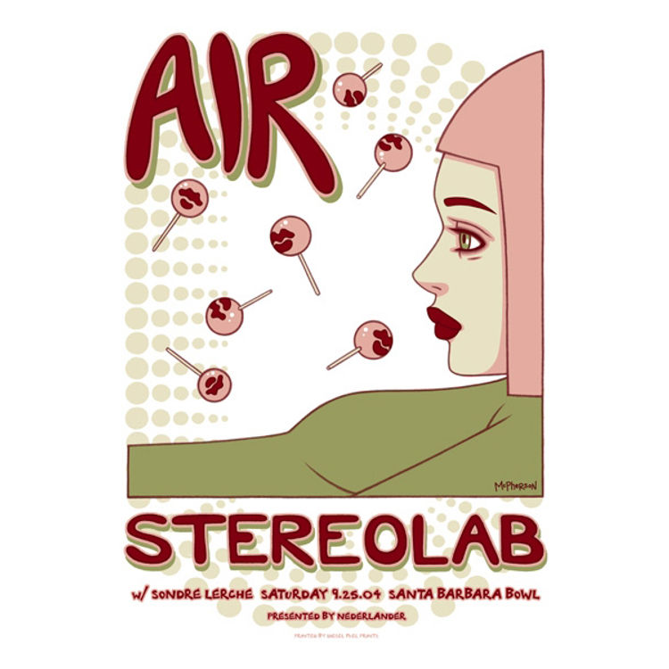 Air - Santa Barbara, CA, 2004 by Tara McPherson