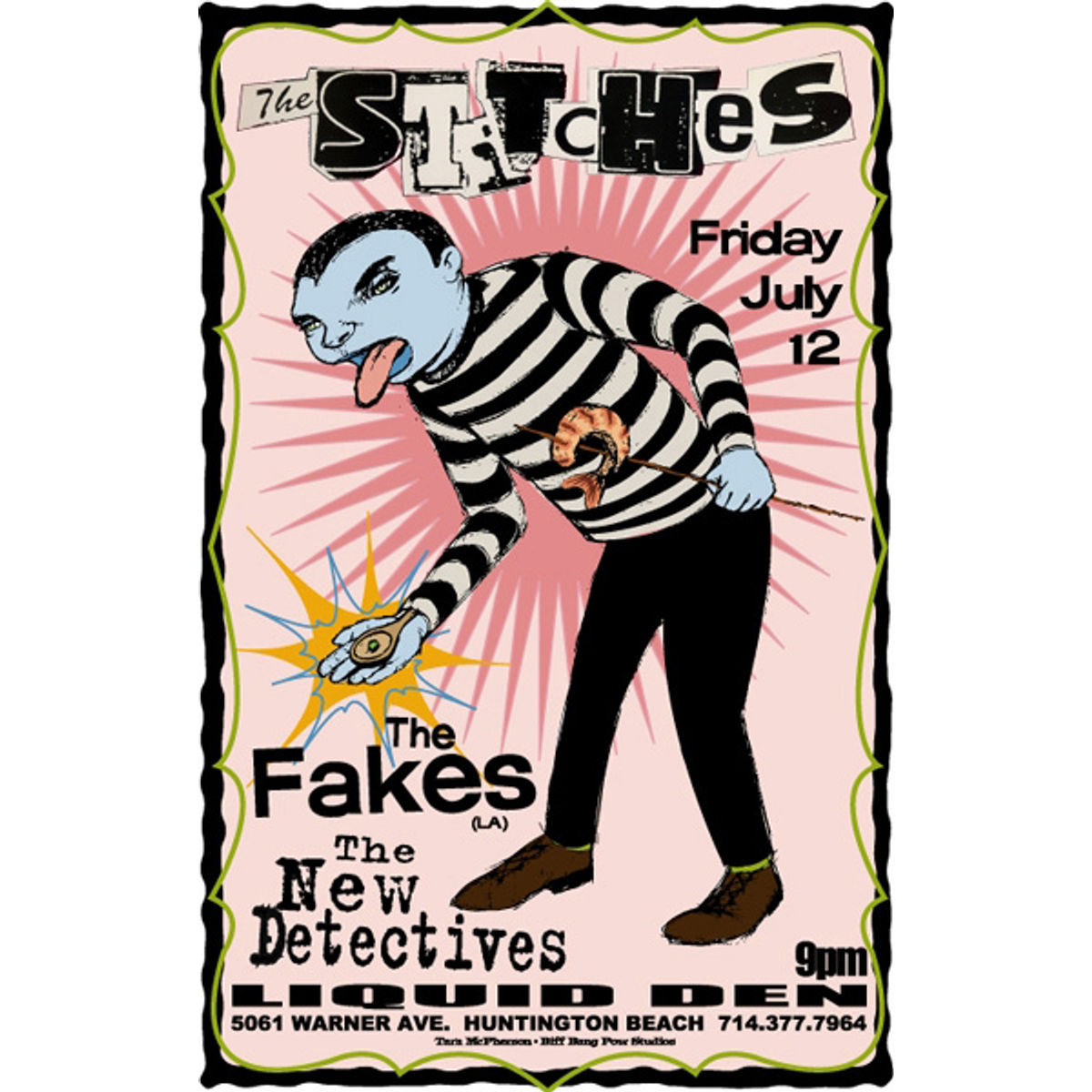 The Stitches - Huntington Beach, CA, 2002