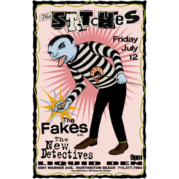 The Stitches - Huntington Beach, CA, 2002 by Tara McPherson