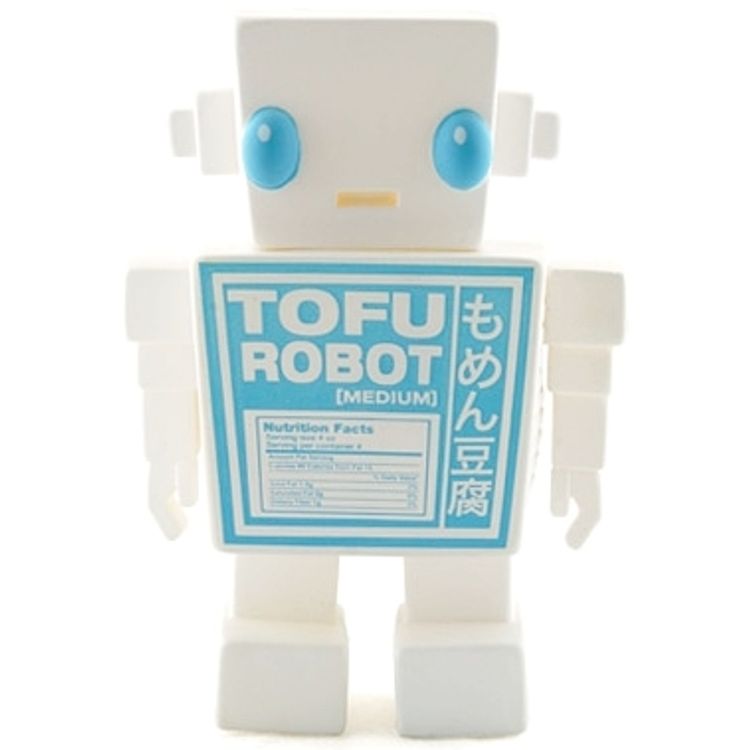 Tofu Robot - Medium by Kazuko Shinoka