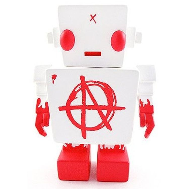 Tofu Robot - Redrum by Frank Kozik